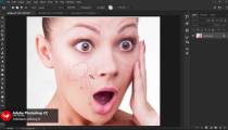 آموزش رتوش تصاویر با Patch Tool