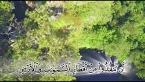 ترجمه تصویری سوره الرحمن