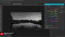 آموزش Adjustment ها در فتوشاپ - Black and White