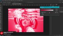 آموزش Adjustment ها در فتوشاپ - Gradient Map