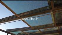 سقف متحرک شیشه ای اتوماتیک