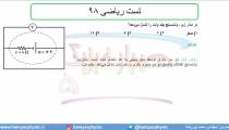 جلسه 108 فیزیک یازدهم - نیروی محرکه الکتریکی و مدار 8 - تست ریاضی 98 - مدرس- محمد پوررضا