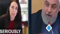 مقایسه حسن روحانی با رئیس جمهور نیوزلند ( کلیپ کوتاه سخنرانی )
