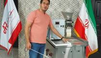 ابعاد فلافل زن رومیزی
