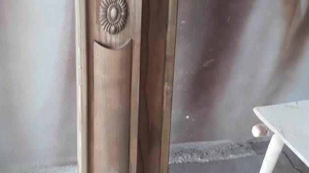 درب تمام چوب لابی