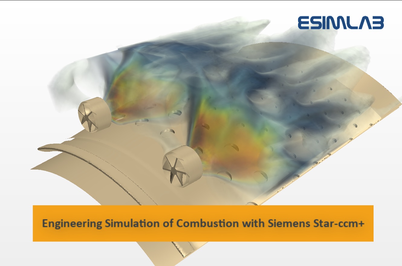 شبیه سازی محفظه احتراق توربین گازی با Siemens Star-ccm+ و Numeca, Ansys Fluent